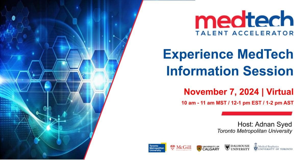 Explore MedTech infographic